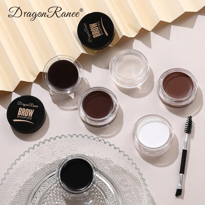 Dragon Ranee Dye Eyebrow Soap Wax Trimmer Fluffy Feathery Waterproof Long Lasting 3D Eyebrow Pomade Setting Gel