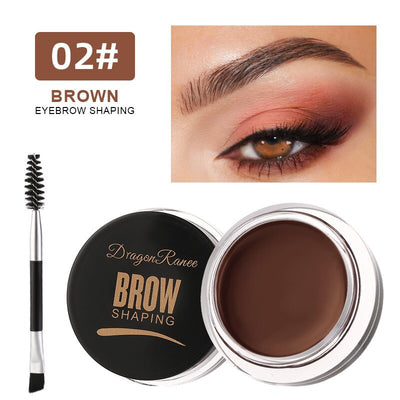 Dragon Ranee Dye Eyebrow Soap Wax Trimmer Fluffy Feathery Waterproof Long Lasting 3D Eyebrow Pomade Setting Gel