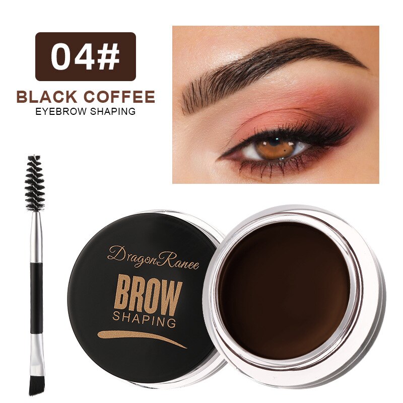 Dragon Ranee Dye Eyebrow Soap Wax Trimmer Fluffy Feathery Waterproof Long Lasting 3D Eyebrow Pomade Setting Gel