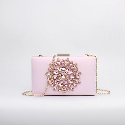 White Women Clutch Bag Wedding Clutch Purse Bridal Evening Crystal Summer Bags for Women 2020 Luxury Small Crossbody Bags ZD1333