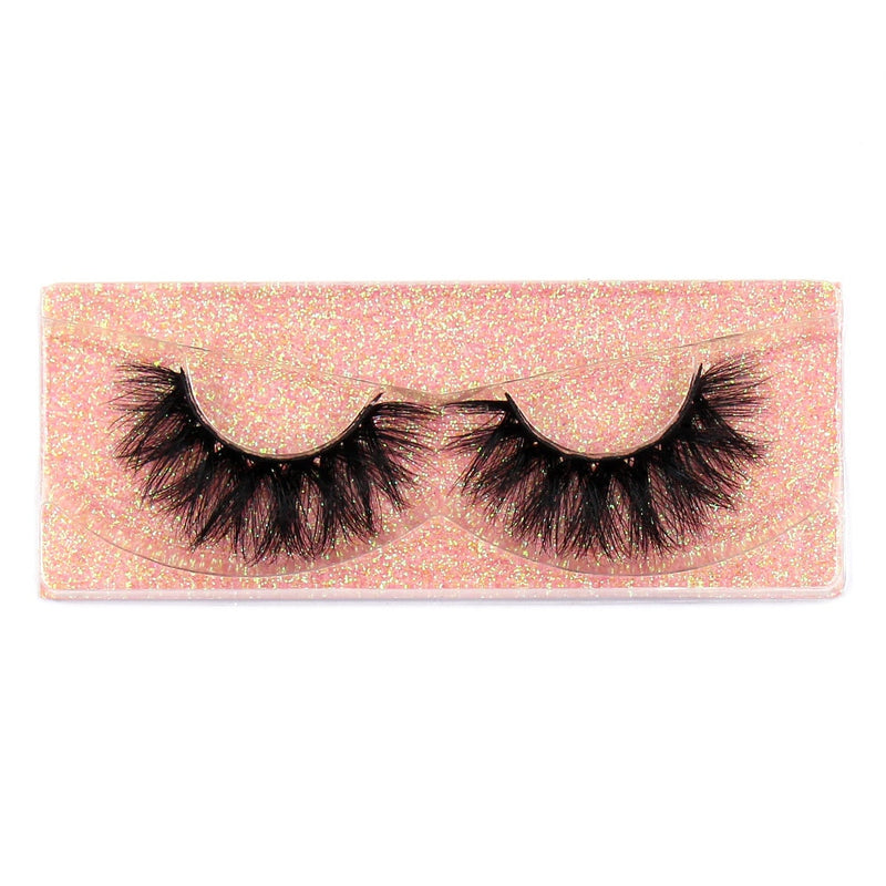 FOXESJI Lashes Mink Eyelashes 3D Handmade Fluffy Dramatic Volume Thick Mink Lashes False Eyelashes Cruelty free Eyelash Makeup