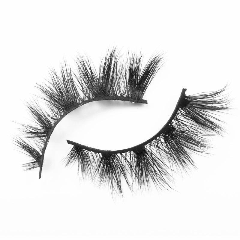 Morwalendi 3D messy fluffy lashes Mink eyelashes False Eyelashes Super Fluffy reusable cilios Glamorous for dramatic makeup