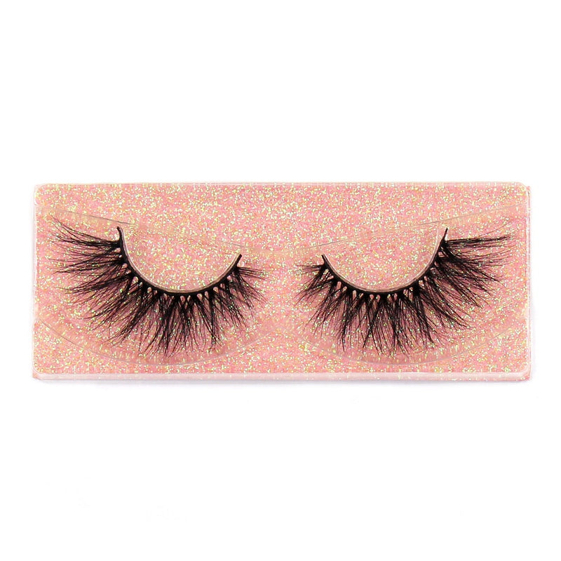 FOXESJI Lashes Mink Eyelashes 3D Handmade Fluffy Dramatic Volume Thick Mink Lashes False Eyelashes Cruelty free Eyelash Makeup