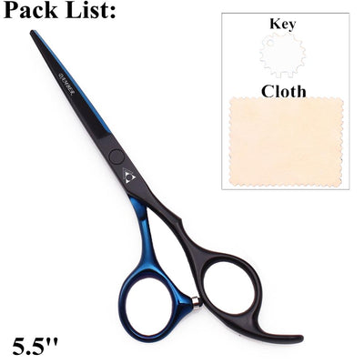 Hair Scissors 5.5 6.0 Professional Hairdressing Scissors Thinning Barber Scissor Set Hair Cutting Scissors 440C Japan Steel 888#