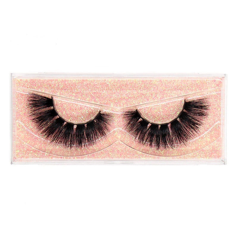 FOXESJI Lashes Mink Eyelashes 3D Handmade Fluffy Dramatic Volume Thick Mink Lashes False Eyelashes Cruelty free Eyelash Makeup