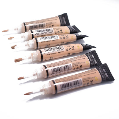 12 color hose concealer concealer nourishing makeup foundation liquid covering black rim of the eye pock scar backing cream