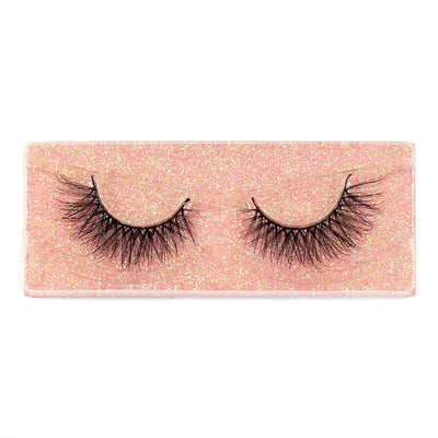 FOXESJI Lashes Mink Eyelashes 3D Handmade Fluffy Dramatic Volume Thick Mink Lashes False Eyelashes Cruelty free Eyelash Makeup