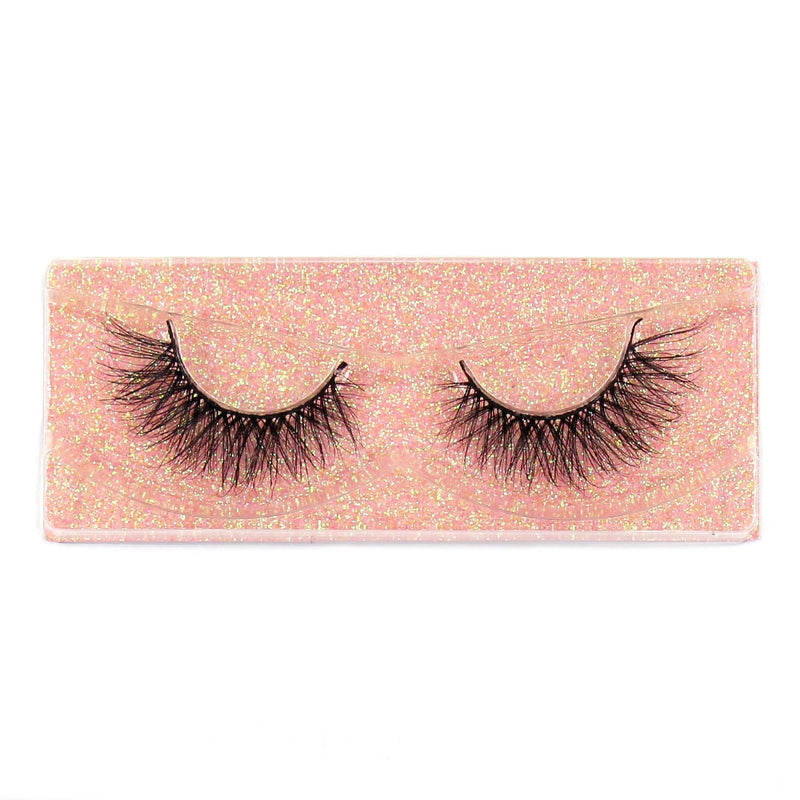 FOXESJI Lashes Mink Eyelashes 3D Handmade Fluffy Dramatic Volume Thick Mink Lashes False Eyelashes Cruelty free Eyelash Makeup