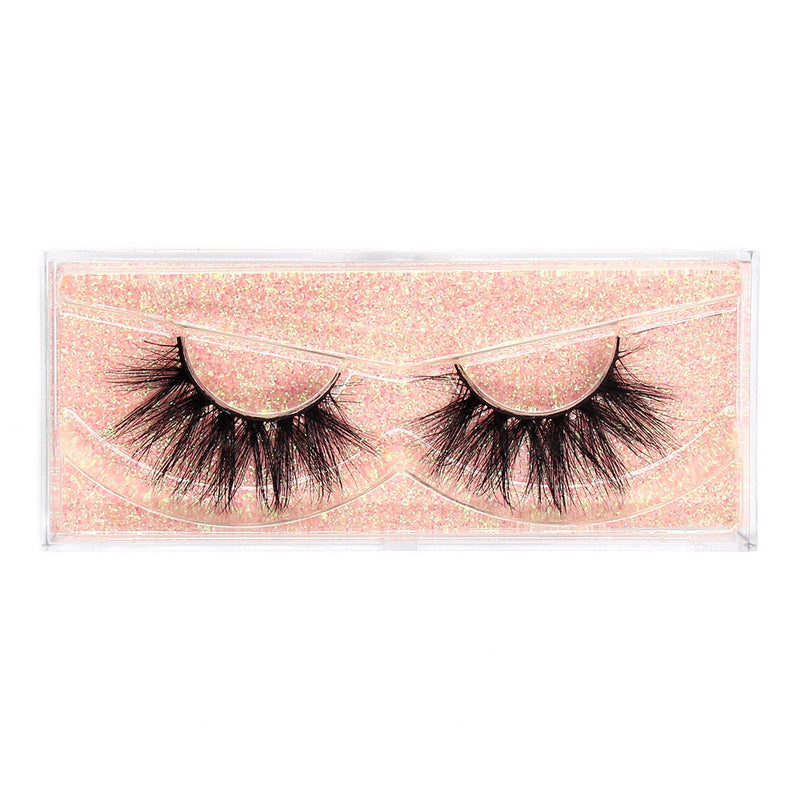 FOXESJI Lashes Mink Eyelashes 3D Handmade Fluffy Dramatic Volume Thick Mink Lashes False Eyelashes Cruelty free Eyelash Makeup