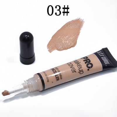 12 color hose concealer concealer nourishing makeup foundation liquid covering black rim of the eye pock scar backing cream