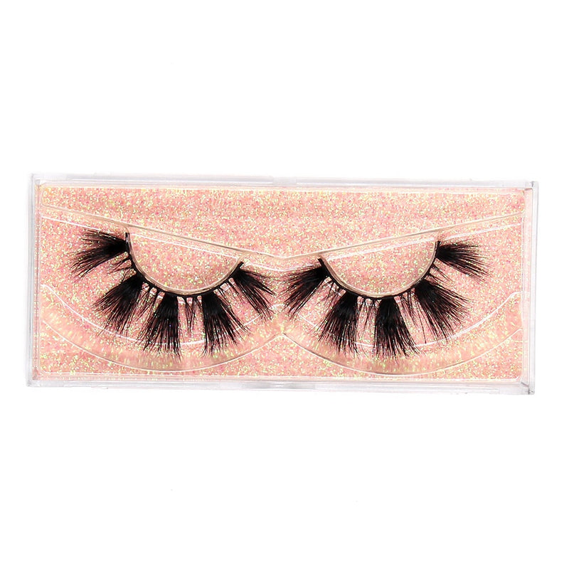 FOXESJI Lashes Mink Eyelashes 3D Handmade Fluffy Dramatic Volume Thick Mink Lashes False Eyelashes Cruelty free Eyelash Makeup