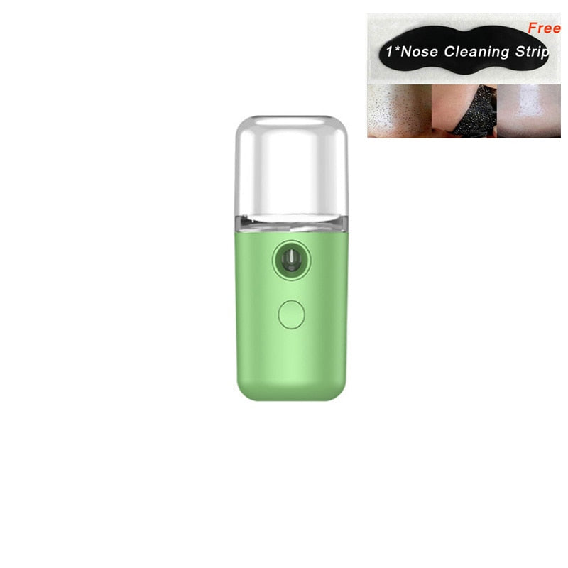 Portable Hydrating Mist Face Sprayer Facial Nebulizer Steamer USB Moisturizing Skin Care Mini 30ml Spray Beauty