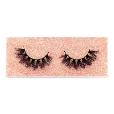 FOXESJI Lashes Mink Eyelashes 3D Handmade Fluffy Dramatic Volume Thick Mink Lashes False Eyelashes Cruelty free Eyelash Makeup