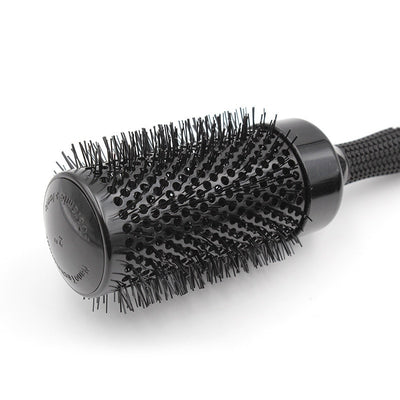 Professional Anti-static hair comb High Temperature aluminum Iron Round Comb 6 Size Hair Tools Hair Brush