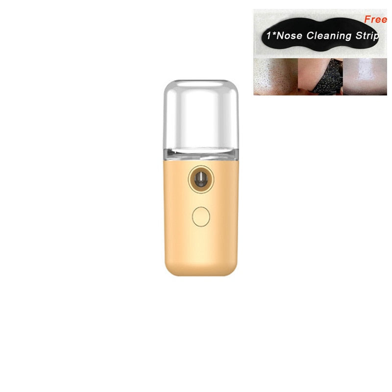 Portable Hydrating Mist Face Sprayer Facial Nebulizer Steamer USB Moisturizing Skin Care Mini 30ml Spray Beauty