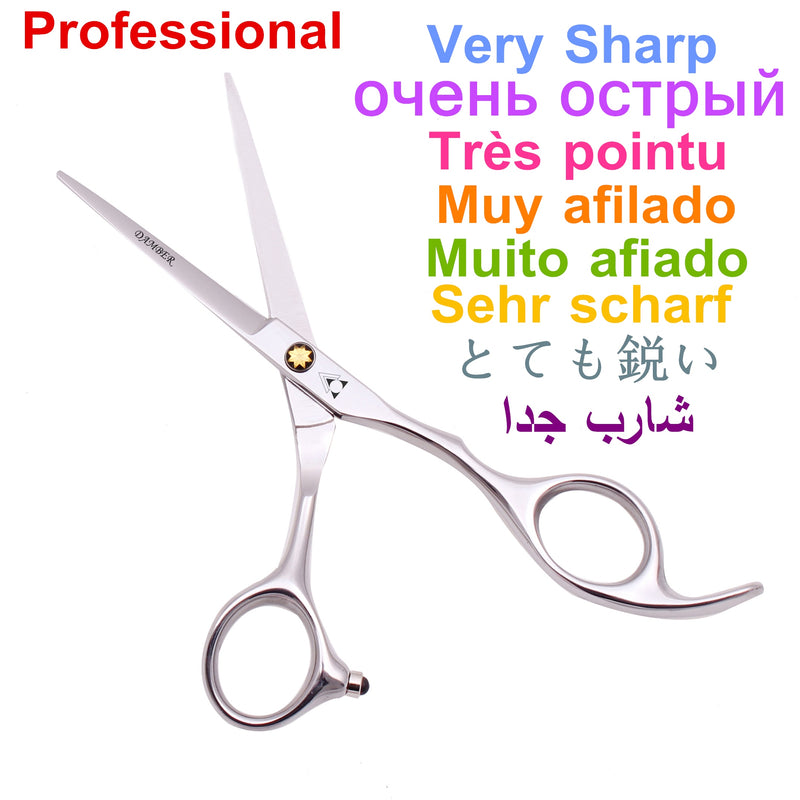 Hair Scissors 5.5 6.0 Professional Hairdressing Scissors Thinning Barber Scissor Set Hair Cutting Scissors 440C Japan Steel 888