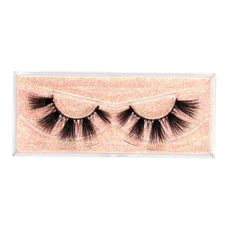 FOXESJI Lashes Mink Eyelashes 3D Handmade Fluffy Dramatic Volume Thick Mink Lashes False Eyelashes Cruelty free Eyelash Makeup