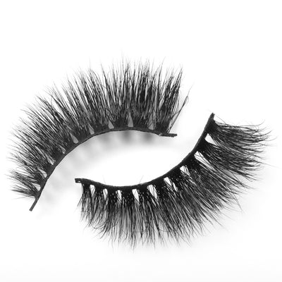 Morwalendi 3D messy fluffy lashes Mink eyelashes False Eyelashes Super Fluffy reusable cilios Glamorous for dramatic makeup