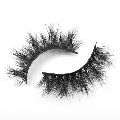 Morwalendi 3D messy fluffy lashes Mink eyelashes False Eyelashes Super Fluffy reusable cilios Glamorous for dramatic makeup