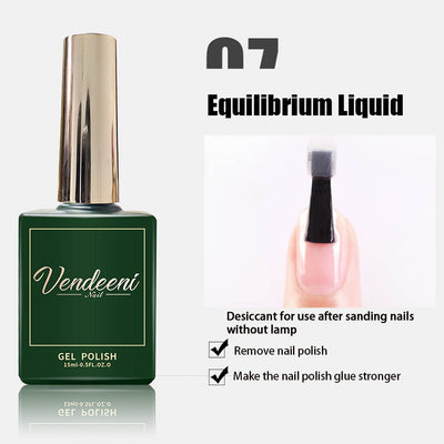 Vendeeni Nail Art Functional Gel Top Base Coat Tempering Matte Top Coat Reinforcing Gel Blossom Gel Foil Transfer Gel 15ml