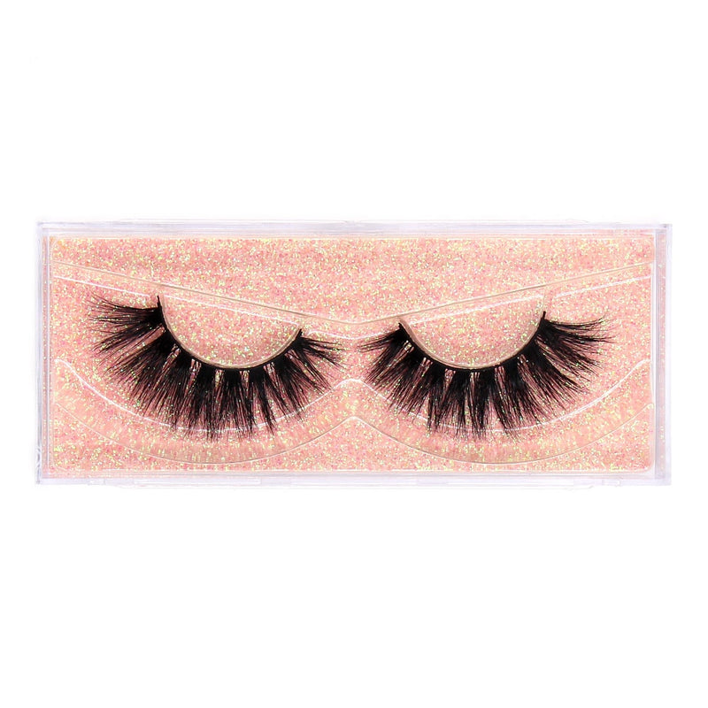 FOXESJI Lashes Mink Eyelashes 3D Handmade Fluffy Dramatic Volume Thick Mink Lashes False Eyelashes Cruelty free Eyelash Makeup