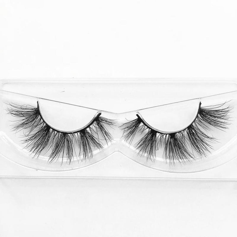 Morwalendi 3D messy fluffy lashes Mink eyelashes False Eyelashes Super Fluffy reusable cilios Glamorous for dramatic makeup