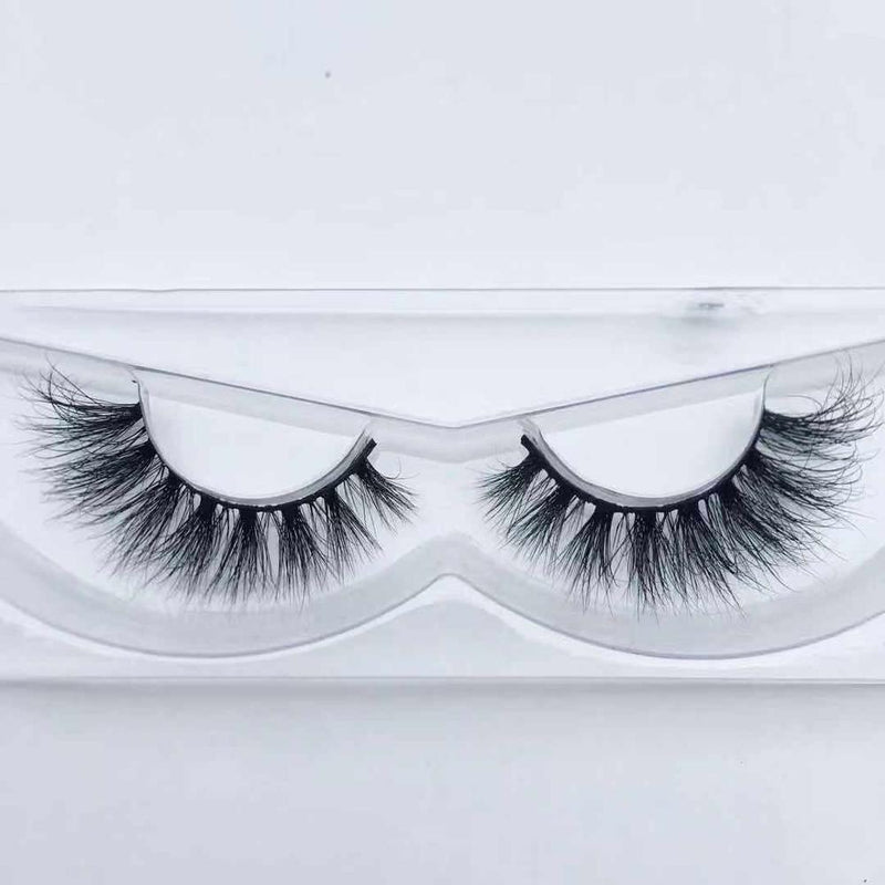 Morwalendi 3D messy fluffy lashes Mink eyelashes False Eyelashes Super Fluffy reusable cilios Glamorous for dramatic makeup