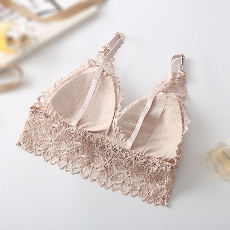 Sexy Lace Underwear French Bra Set Comfortable Women Bras Lingeries Ladies Underwear Suit