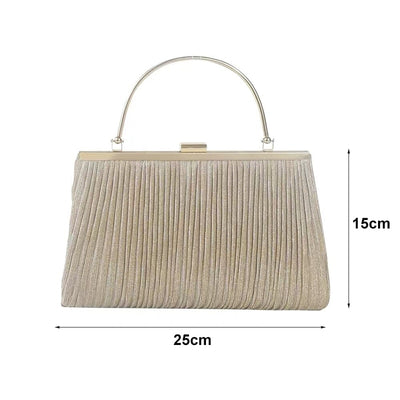 Luxy Moon Women Handbag Luxury Apricot Evening Clutch Bag Party Chain Shoulder Bag Female Sequin Wedding Purse Bag ZD1704