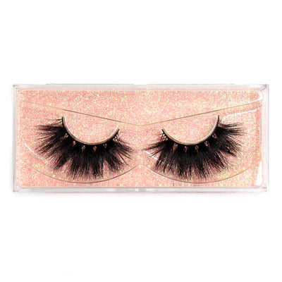 FOXESJI Lashes Mink Eyelashes 3D Handmade Fluffy Dramatic Volume Thick Mink Lashes False Eyelashes Cruelty free Eyelash Makeup