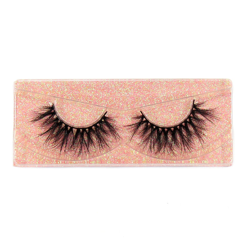 FOXESJI Lashes Mink Eyelashes 3D Handmade Fluffy Dramatic Volume Thick Mink Lashes False Eyelashes Cruelty free Eyelash Makeup