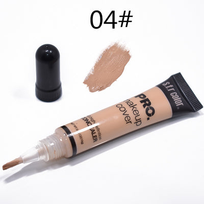 12 color hose concealer concealer nourishing makeup foundation liquid covering black rim of the eye pock scar backing cream