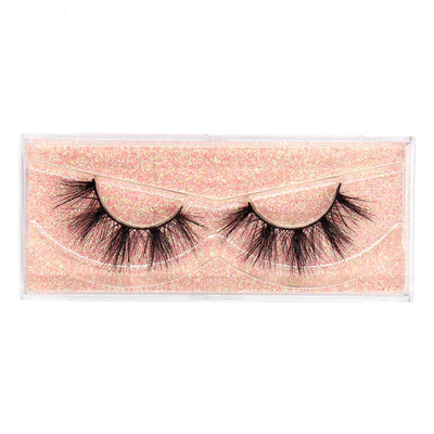 FOXESJI Lashes Mink Eyelashes 3D Handmade Fluffy Dramatic Volume Thick Mink Lashes False Eyelashes Cruelty free Eyelash Makeup