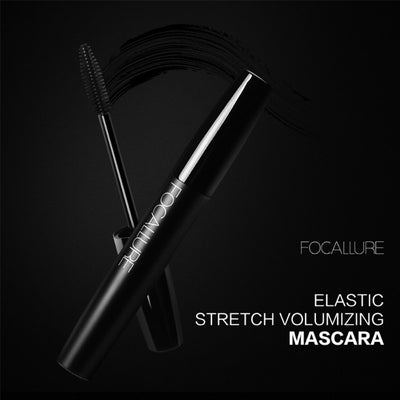 FOCALLURE 3D Eyelash Extension Curling Makeup Black Long Wearing Fiber Silk Waterproof Mascara