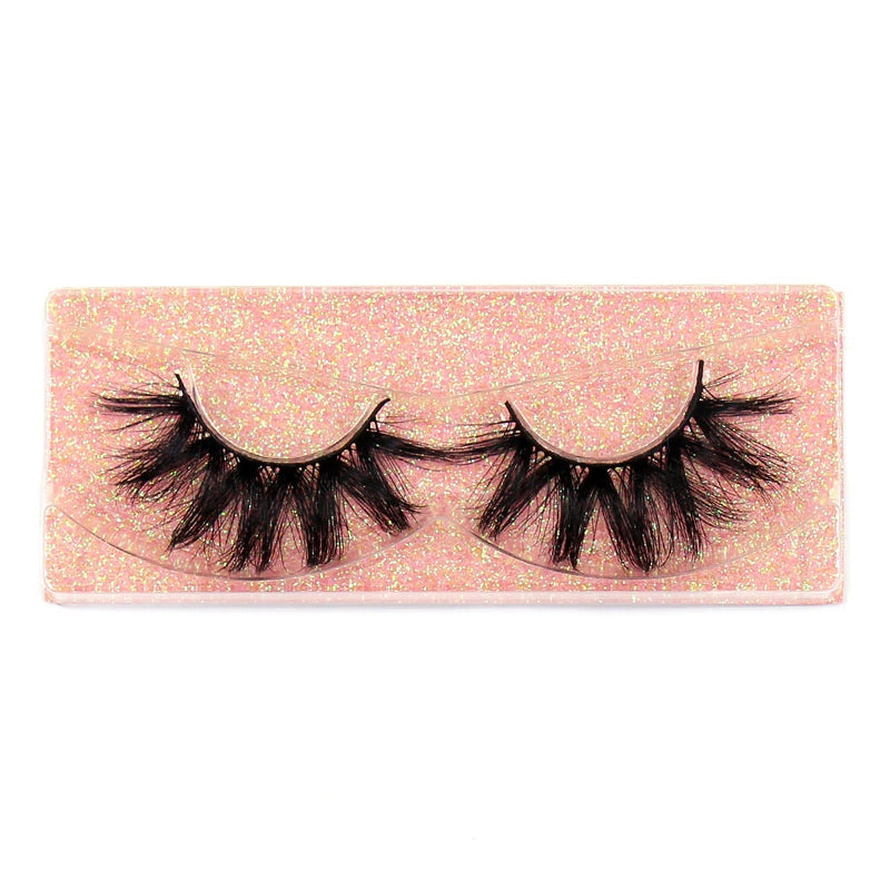 FOXESJI Lashes Mink Eyelashes 3D Handmade Fluffy Dramatic Volume Thick Mink Lashes False Eyelashes Cruelty free Eyelash Makeup