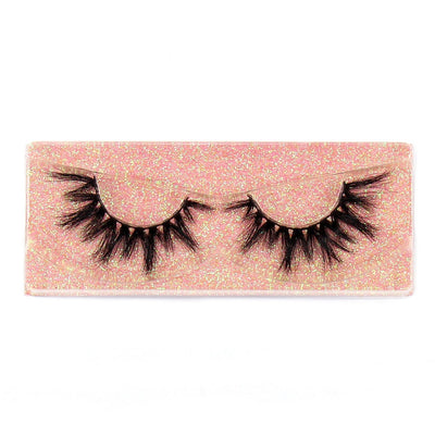 FOXESJI Lashes Mink Eyelashes 3D Handmade Fluffy Dramatic Volume Thick Mink Lashes False Eyelashes Cruelty free Eyelash Makeup