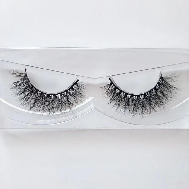 Morwalendi 3D messy fluffy lashes Mink eyelashes False Eyelashes Super Fluffy reusable cilios Glamorous for dramatic makeup