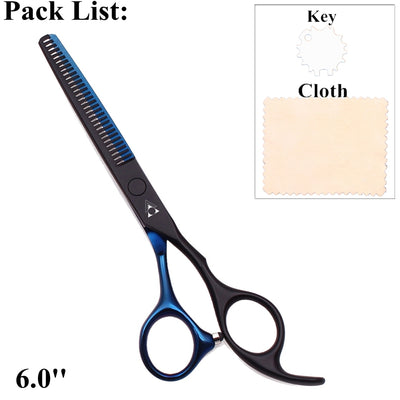 Hair Scissors 5.5 6.0 Professional Hairdressing Scissors Thinning Barber Scissor Set Hair Cutting Scissors 440C Japan Steel 888#