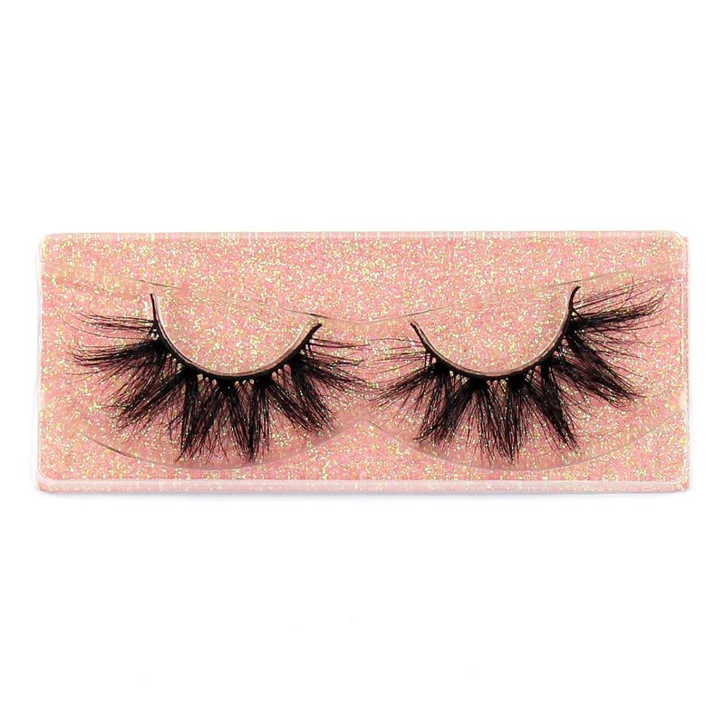 FOXESJI Lashes Mink Eyelashes 3D Handmade Fluffy Dramatic Volume Thick Mink Lashes False Eyelashes Cruelty free Eyelash Makeup