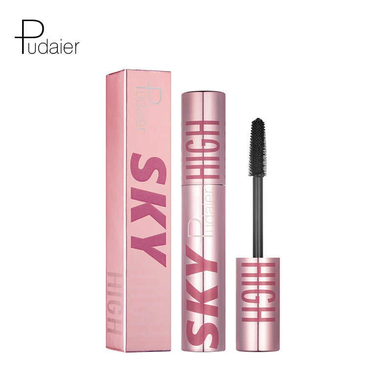 Pudaier 4D Sky Mascara Volume Waterproof Lash Extensions Makeup Silk Graft Growth Fluid Professional Rimel for Eye Cosmetic