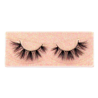 FOXESJI Lashes Mink Eyelashes 3D Handmade Fluffy Dramatic Volume Thick Mink Lashes False Eyelashes Cruelty free Eyelash Makeup