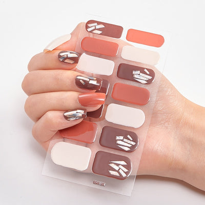 Three Sorts 0f Nail Stickers Self Adhesive Nail Sticker Nails Art Decoration Nail Designs Nails Sticker Designer Full Beauty