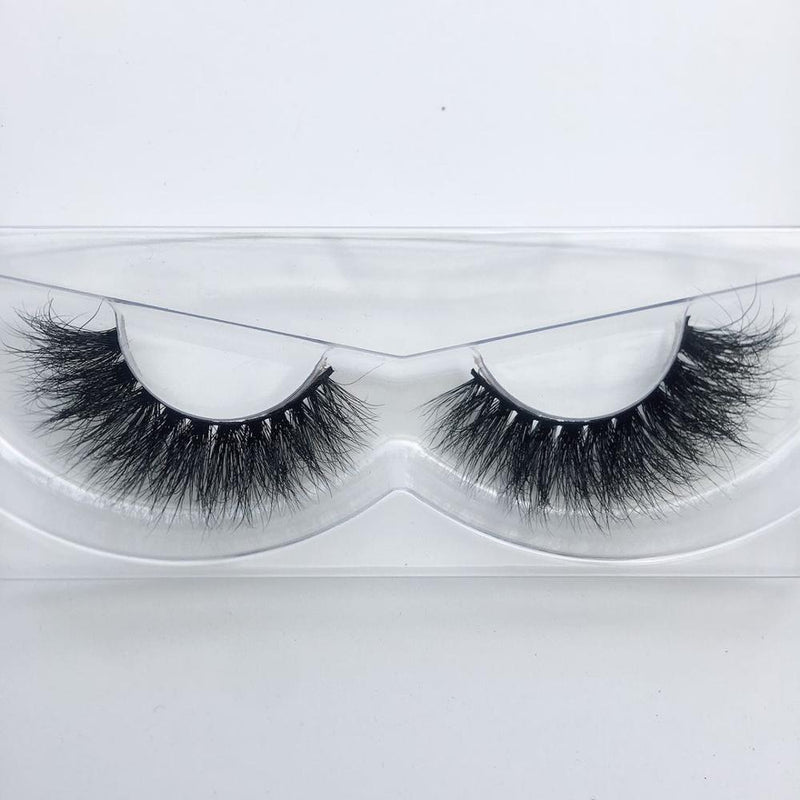 Morwalendi 3D messy fluffy lashes Mink eyelashes False Eyelashes Super Fluffy reusable cilios Glamorous for dramatic makeup