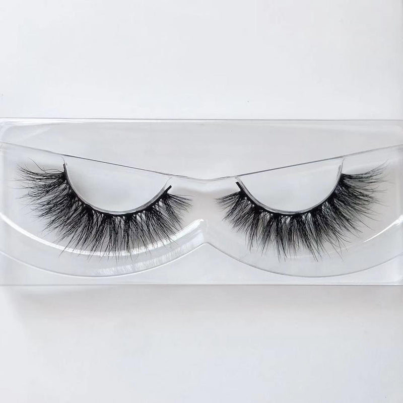 Morwalendi 3D messy fluffy lashes Mink eyelashes False Eyelashes Super Fluffy reusable cilios Glamorous for dramatic makeup