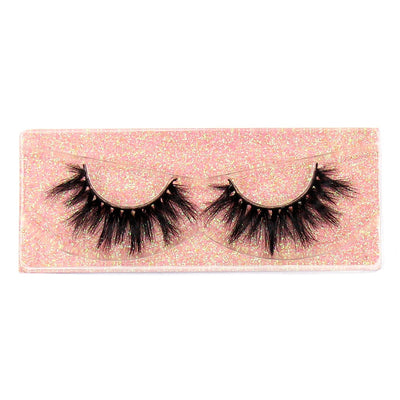 FOXESJI Lashes Mink Eyelashes 3D Handmade Fluffy Dramatic Volume Thick Mink Lashes False Eyelashes Cruelty free Eyelash Makeup