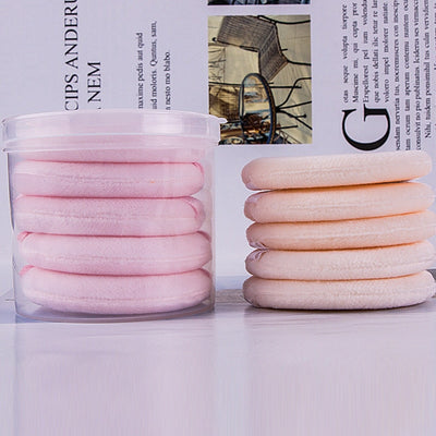 5pcs Foundation Makeup Sponge Pro Cosmetic Puff Beauty Air Cushion Powder Smooth Wet &amp;Dry Dual-Use Makeup Sponge Tool