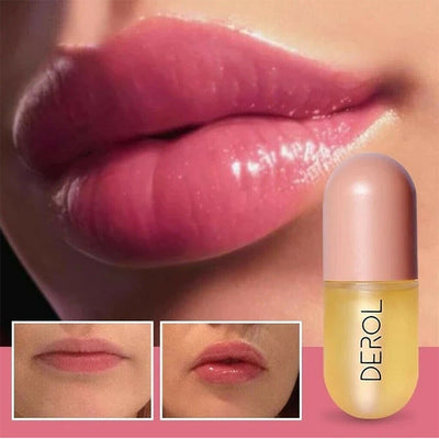 1pcs Ginger Lips Gloss Oil Moisturizing Reduce Lip Fine Lines Care Essence Serum Long Lasting Makeup Liquid Lipsticks Cosmetic