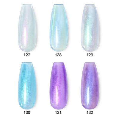 Beautilux Gel Nail Polish Kit Platinum Glitter Bling Gloss Holographic Mermaid Semi Permanent Nails Gels Lacquer Nail Varnish